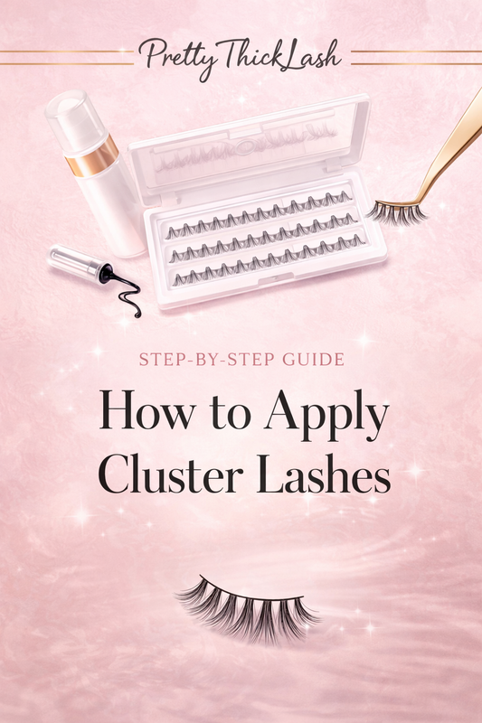How To Apply Cluster Lashes